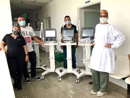Llegan 50 nuevos ventiladores al Cauca para la atención de la pandemia Llegan 50 nuevos ventiladores al Cauca para la atención de la pandemia