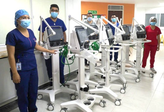 Llegan 50 nuevos ventiladores al Cauca para la atención de la pandemia Llegan 50 nuevos ventiladores al Cauca para la atención de la pandemia