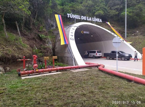 Quedo inaugurado el túnel La Línea en el Valle del Cauca