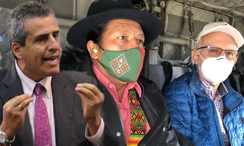 Senadores Velasco, FEliciano y Temístocles Se nos desmorona el Cauca