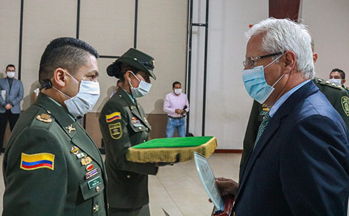 Transmisión de Mando de comandante de la Policía Metropolitana de Popayán Transmisión de Mando de comandante de la Policía Metropolitana de Popayán