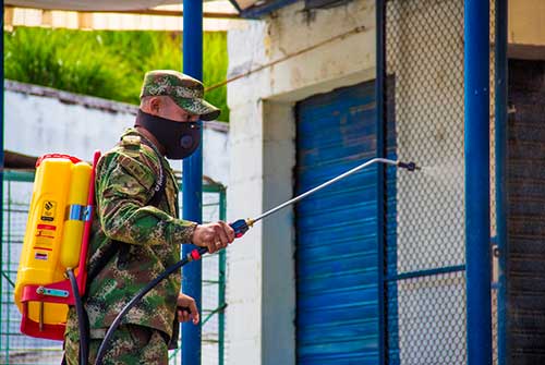 Administración Municipal comprometida con la desinfección de las plazas de mercado Administración Municipal comprometida con la desinfección de las plazas de mercado