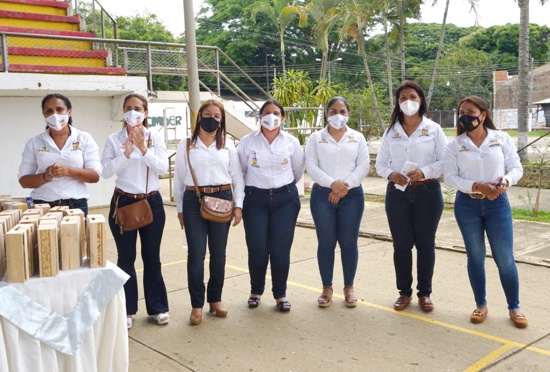 Algunas mujeres que integran la Administración Municipal de Santander de Quilichao