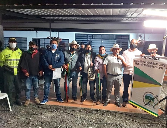 Comisión de diálogo entre Gobierno e indígenas de Polindara