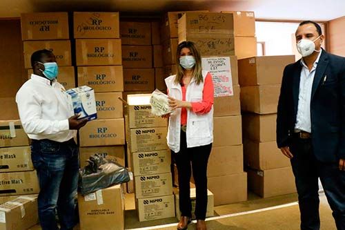 Hospitales de alta, mediana y baja complejidad reciben más de 790 mil elementos de protección personal