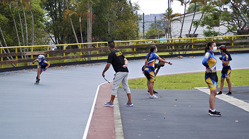 Deportistas caucanos se alistan para afrontar nacional de patinaje