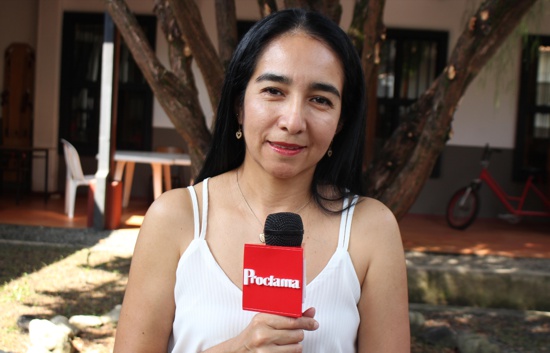 Fanny Pérez, integrante del Comité Armonía Caucana Fanny Pérez, integrante del Comité Armonía Caucana