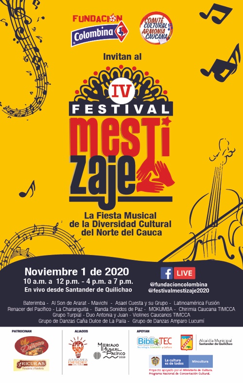 ¡Todos a conectarse al Festival Mestizaje! ¡Todos a conectarse al Festival Mestizaje!