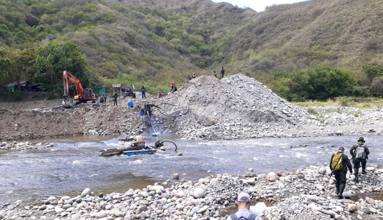 Golpe contra la minería ilegal en Bolívar Golpe contra la minería ilegal en Bolívar