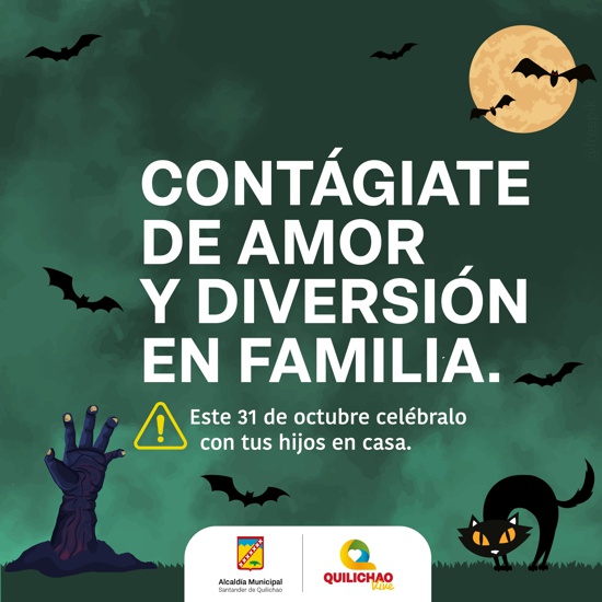 Toque de queda en Halloween en Santander de Quilichao