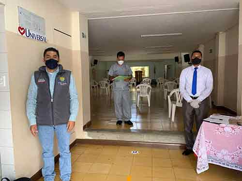 Verificación de protocolos de bioseguridad en templos y sitios de reunión Verificación de protocolos de bioseguridad en templos y sitios de reunión