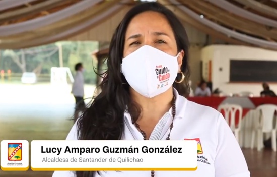 Lucy Amparo Guzmán González, alcaldesa de Santander de Quilichao Lucy Amparo Guzmán González, alcaldesa de Santander de Quilichao