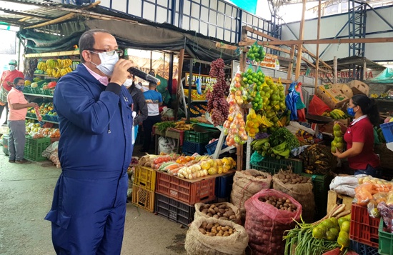 Pruebas rápidas en la comuna 2 y Plaza de Mercado de Bello Horizonte