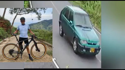 Recompensa de 20 millones por conductor que atropelló a ciclista y huyó