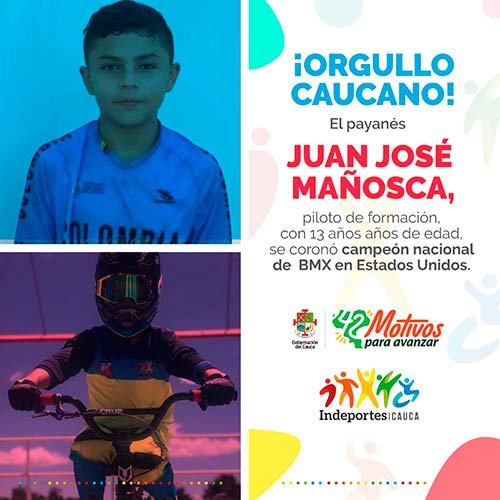 Reconocimiento Deportista Juan José Mañosca: