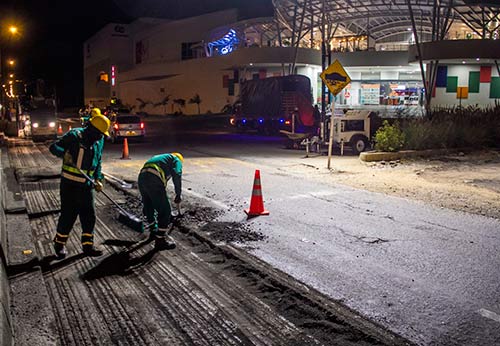 Administración Municipal continúa con la recuperación de la malla vial de Popayán