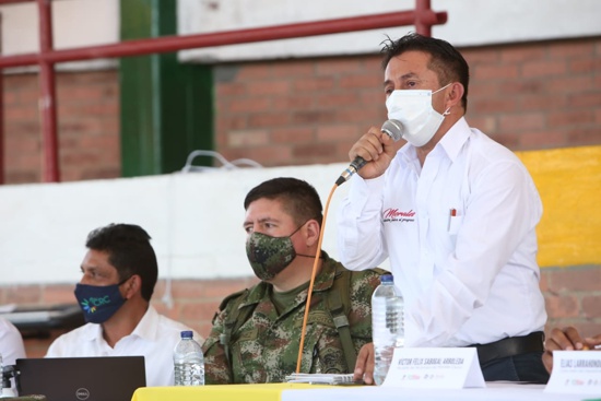 Víctor Félix Sabogal, alcalde de Morales Víctor Félix Sabogal, alcalde de Morales