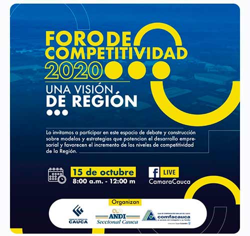 ¡Foro de competitividad fortalece a la región!