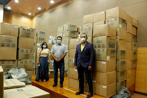 Hospitales de alta, mediana y baja complejidad reciben más de 790 mil elementos de protección personal