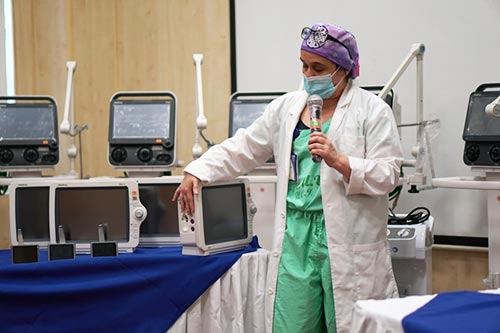 Gases de Occidente dona equipos biomédicos al hospital Universitario del Valle
