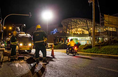 Alcaldía de Popayán continúa con la recuperación de la malla vial
