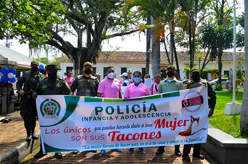 Conmemoración de la No Violencia Contra La Mujer, en Santander de Quilichao
