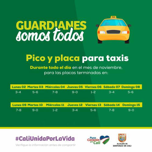 Cambió el pico y placa para taxis y aumentó la ocupación en el MIO