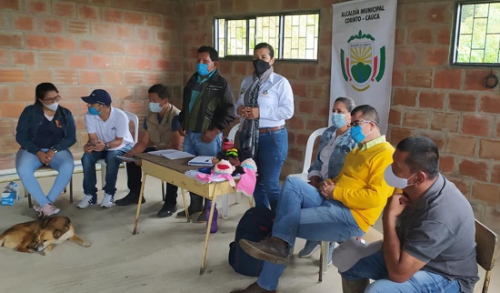 Conversatorios comunitarios para estar más cerca de la comunidad en Corinto - Martha Velasco Guzmán - Alcaldesa.