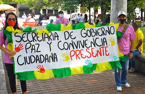 Conmemoración de la No Violencia Contra La Mujer, en Santander de Quilichao