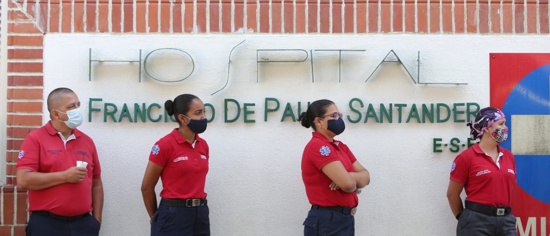 Entregan 15 UCI para atención del Covid al Hospital Francisco de Paula Santander Entregan 15 UCI para atención del Covid al Hospital Francisco de Paula Santander