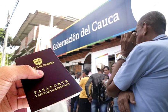 Jornada de expedición de pasaportes en el norte del Cauca Jornada de expedición de pasaportes en el norte del Cauca