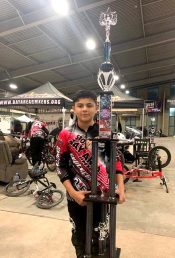 Juan José Mañosca, deportista caucano de BMX Juan José Mañosca, deportista caucano de BMX
