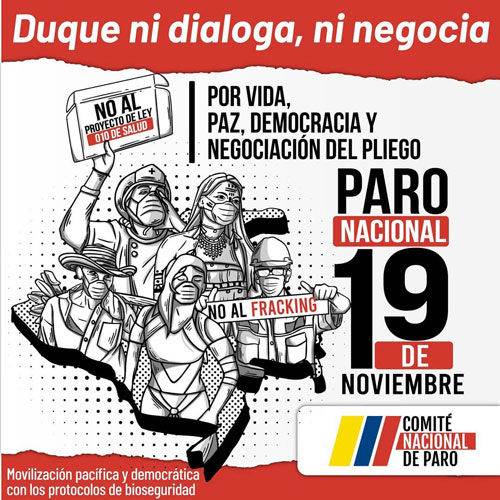 Paro Nacional, conozca cuáles son los puntos de concentración en Cali