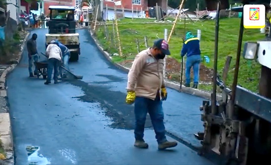 Pavimentan vía a Campito en Santander de Quilichao Pavimentan vía a Campito en Santander de Quilichao