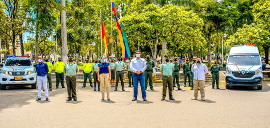 Policía Nacional conmemora sus 129 años de servicio en Santander de Quilichao