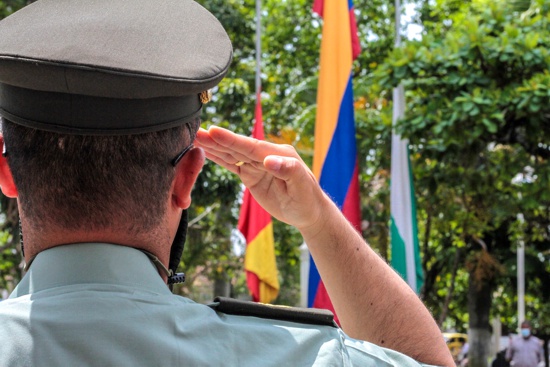 Policía Nacional conmemora sus 129 años de servicio en Santander de Quilichao
