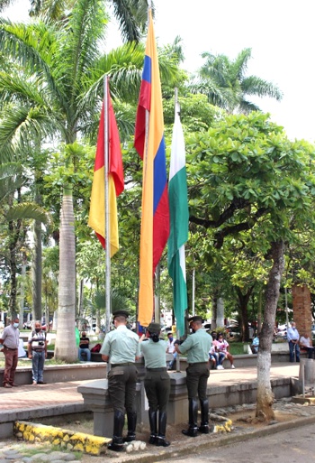 Policía Nacional conmemora sus 129 años de servicio en Santander de Quilichao