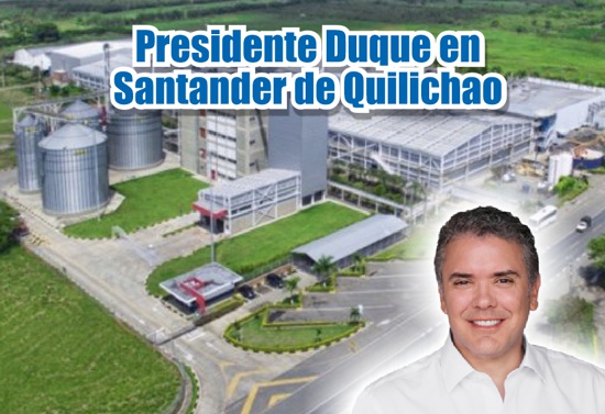 Presidente Duque en Santander de Quilichao - Colombina SA