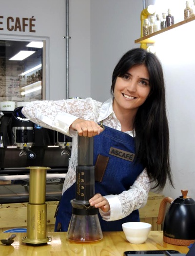 Sara Lucía Agredo - Ganadora del Campeonato Suizo de Aeropress - Ascafé
