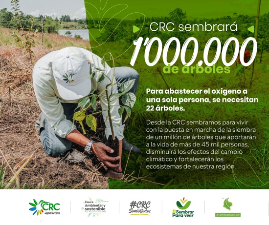 “Sembrar Para Vivir”, una estrategia integral contra el cambio climático - CRC