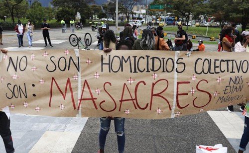 Sigue vigente el terror: nuevas masacres en Colombia