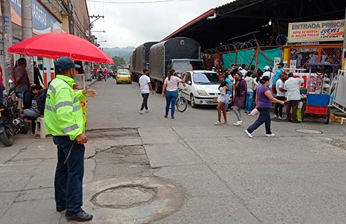 Continúan acciones para mejorar tráfico en las calles de Popayán