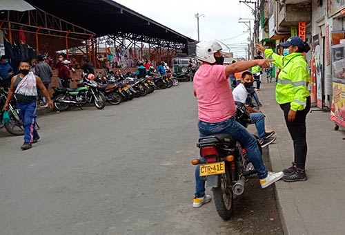 Continúan acciones para mejorar tráfico en las calles de Popayán