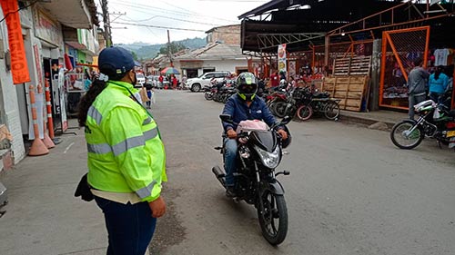 Continúan acciones para mejorar tráfico en las calles de Popayán