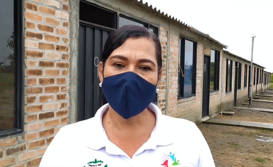 Alcaldesa de Corinto, Martha Velasco Guzmán,