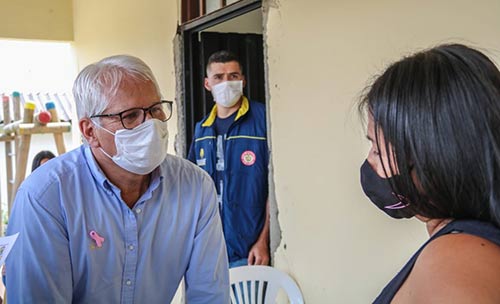 Administración Municipal atendió familias afectadas por vendaval en San Bernardino Administración Municipal atendió familias afectadas por vendaval en San Bernardino