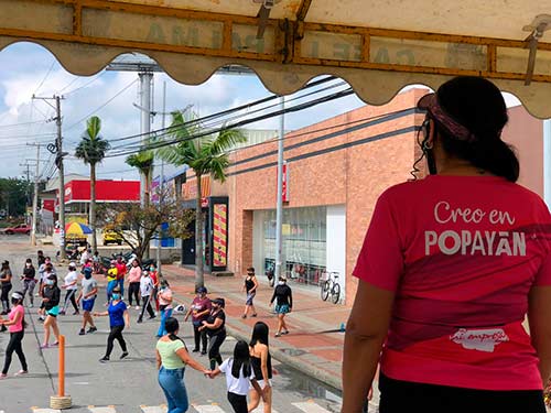 Popayán vivió una jornada más de salud, vida y ambiente familiar en la ReCreoVía