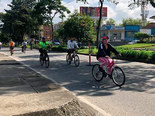 Popayán vivió una jornada más de salud, vida y ambiente familiar en la ReCreoVía