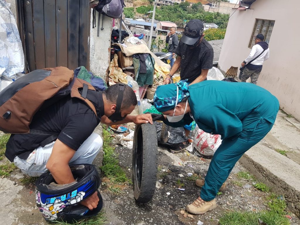 Acciones con la comunidad por un Popayán libre de Dengue