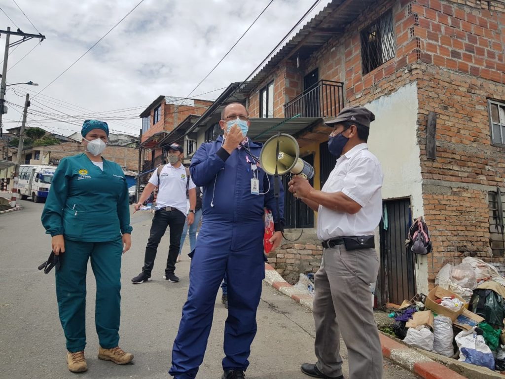 Acciones con la comunidad por un Popayán libre de Dengue